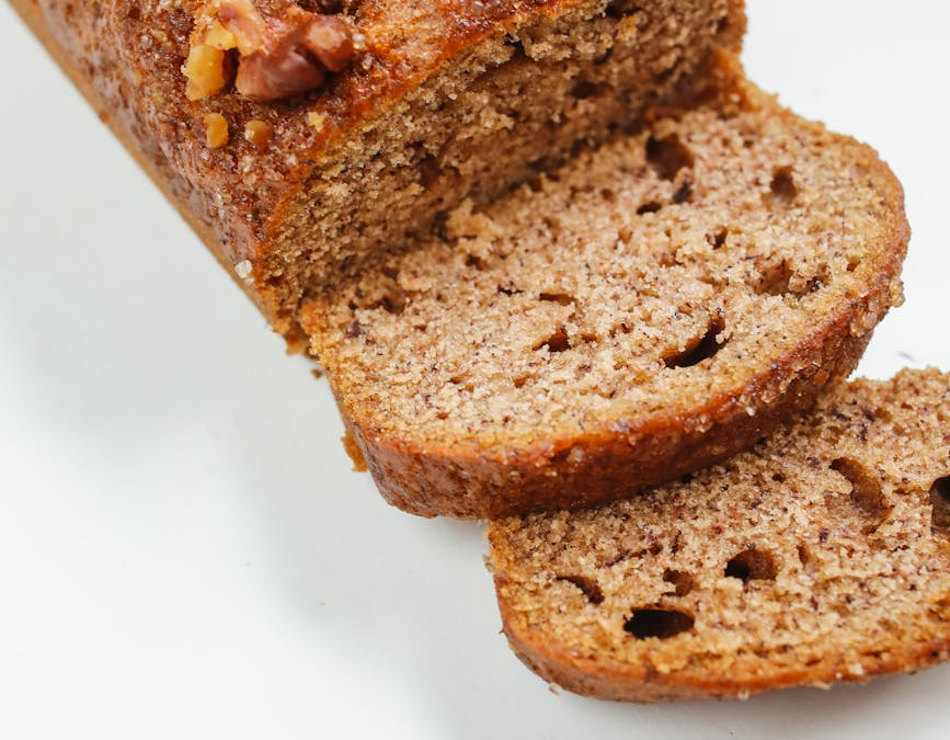 Porridge and buckwheat bread