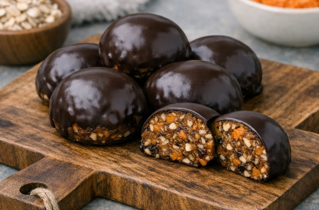 No-bake Carrot Cake Energy Bites